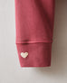 Unisex Relaxed French Terry Crew Sweatshirt - Valentine's Day - Bonfire Red